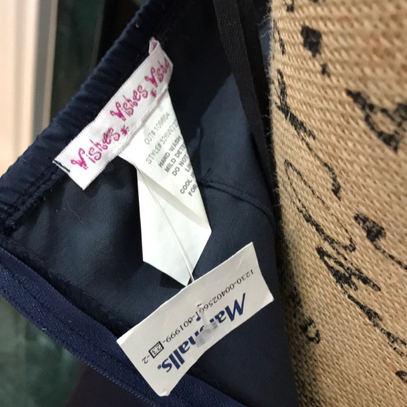 NWT Navy Blue Strapless Cocktail Dress💙⚓️💙 - Picture 6 of 6